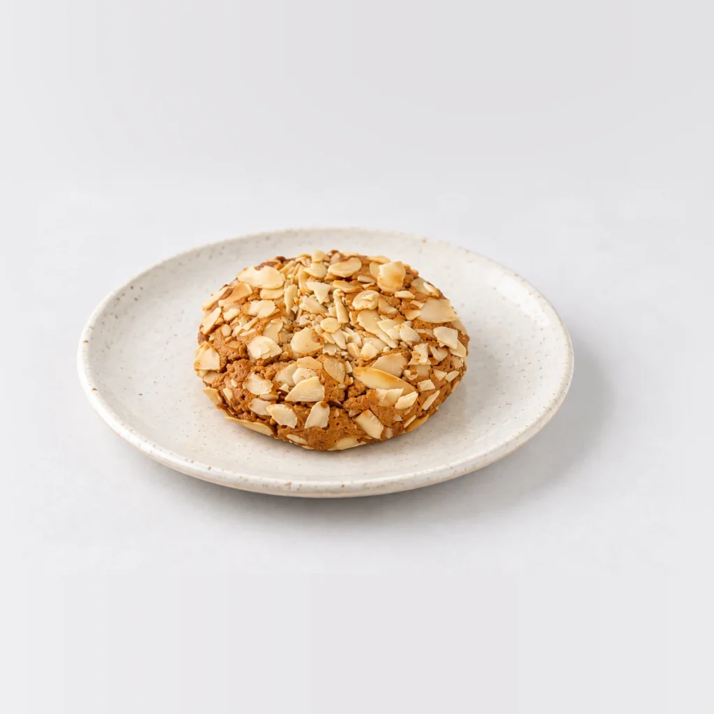 Almond Biscuit, whole on a plate
