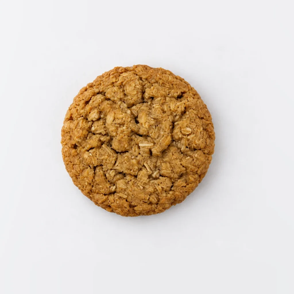 Anzac Biscuit, from above