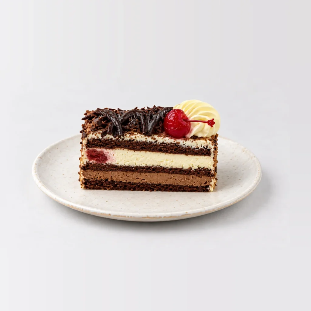 Black Forest Slice, close-up
