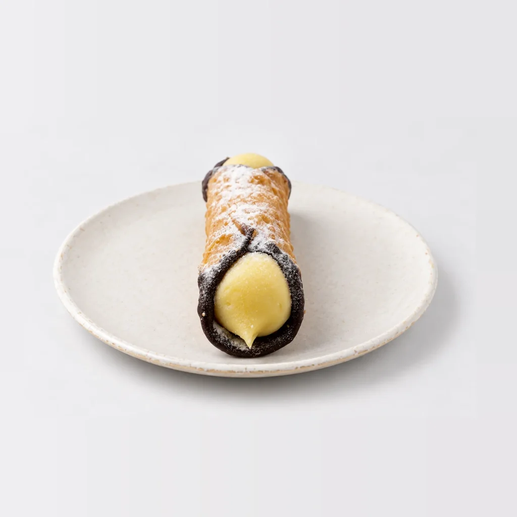 Cannoli, close-up