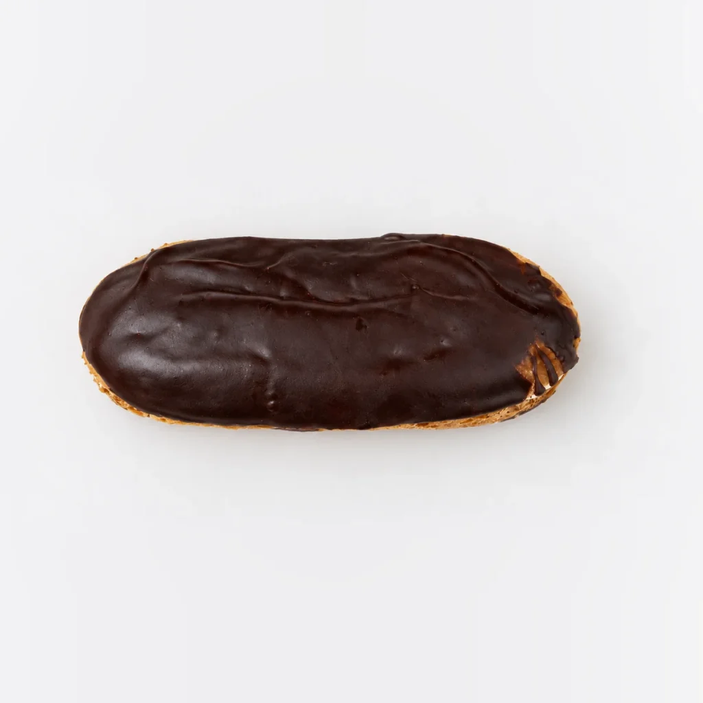 Chocolate Eclair, from above