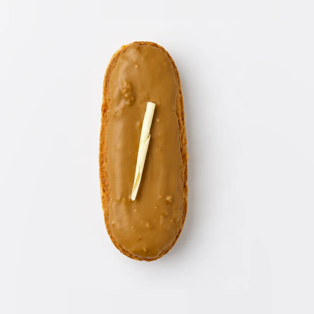 Coffee Eclair, from above