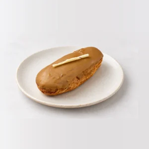 Coffee Eclair, texture close-up