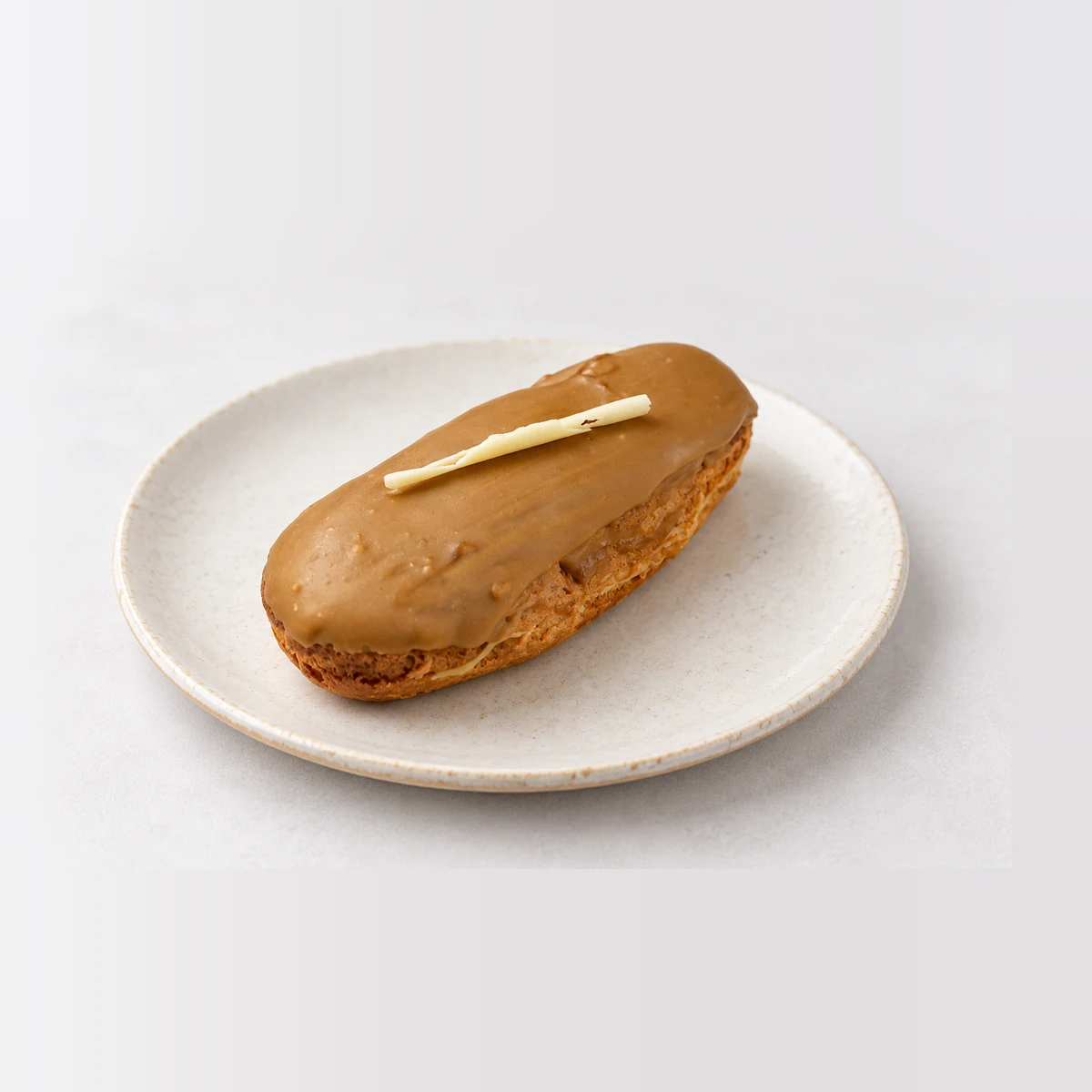 Coffee Eclair, texture close-up