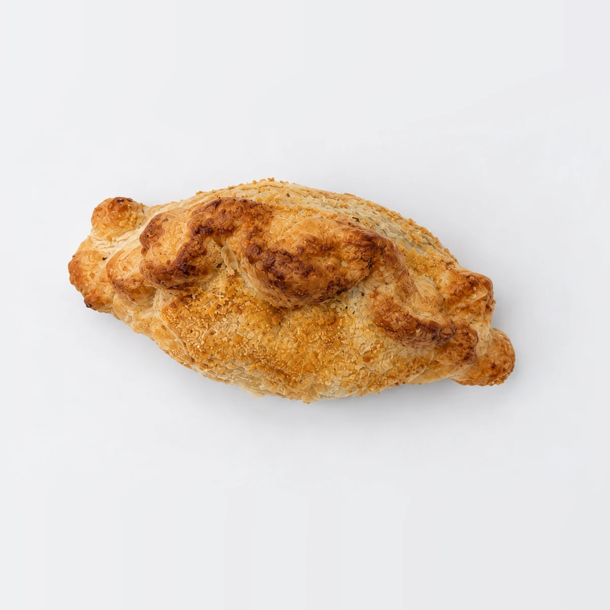 Cornish Pastie, from above