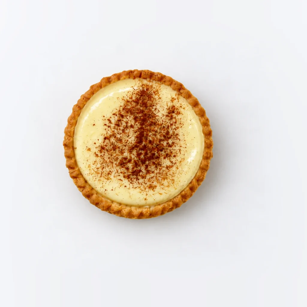 Custard Tart, from above