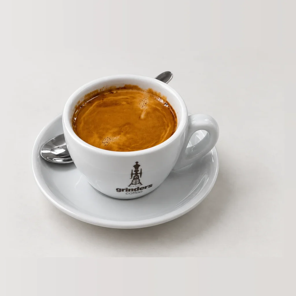Flat White, close-up
