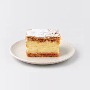 French Vanilla Slice, close-up