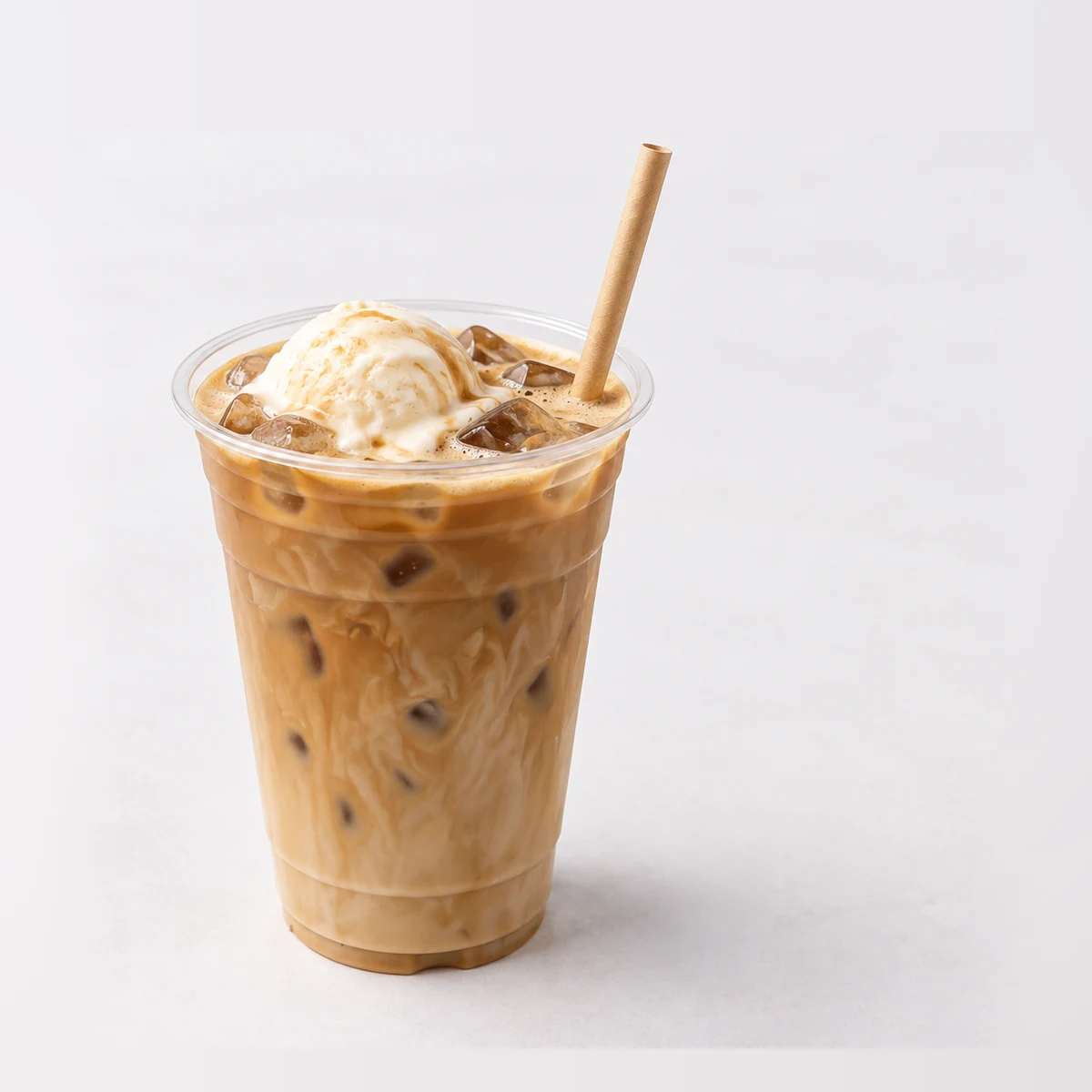 Iced Coffee, side view