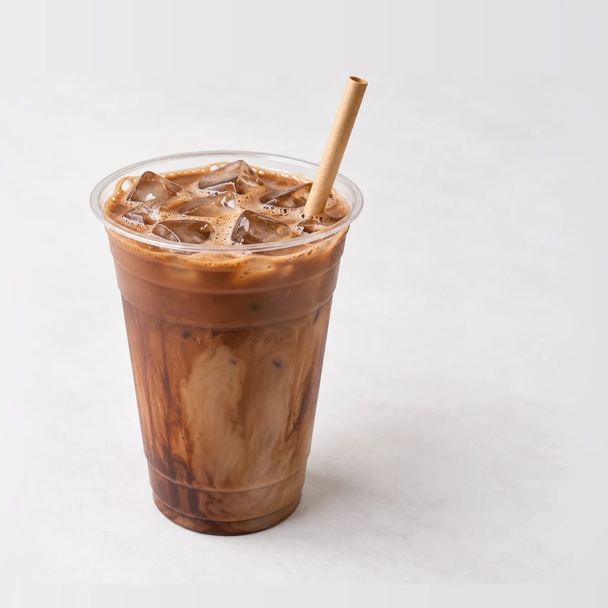 Iced Mocha, close-up