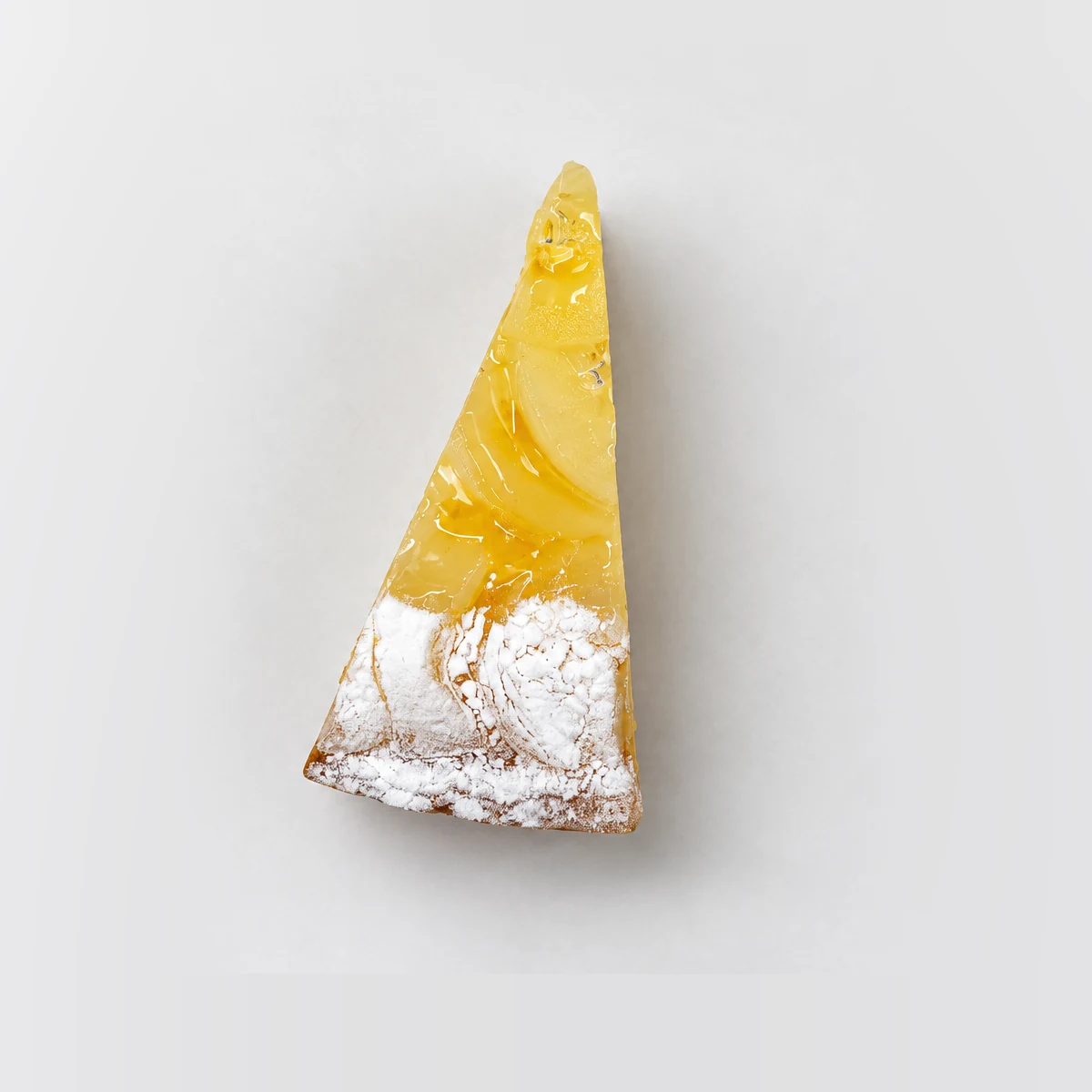 Lemon Tart Slice, from above