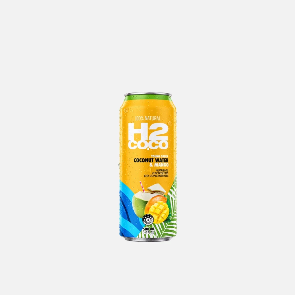 H2 Coconut Water packaged drink