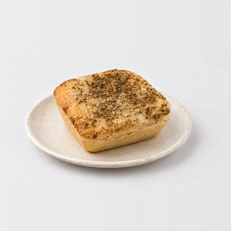 Mexican Pie, whole on a plate