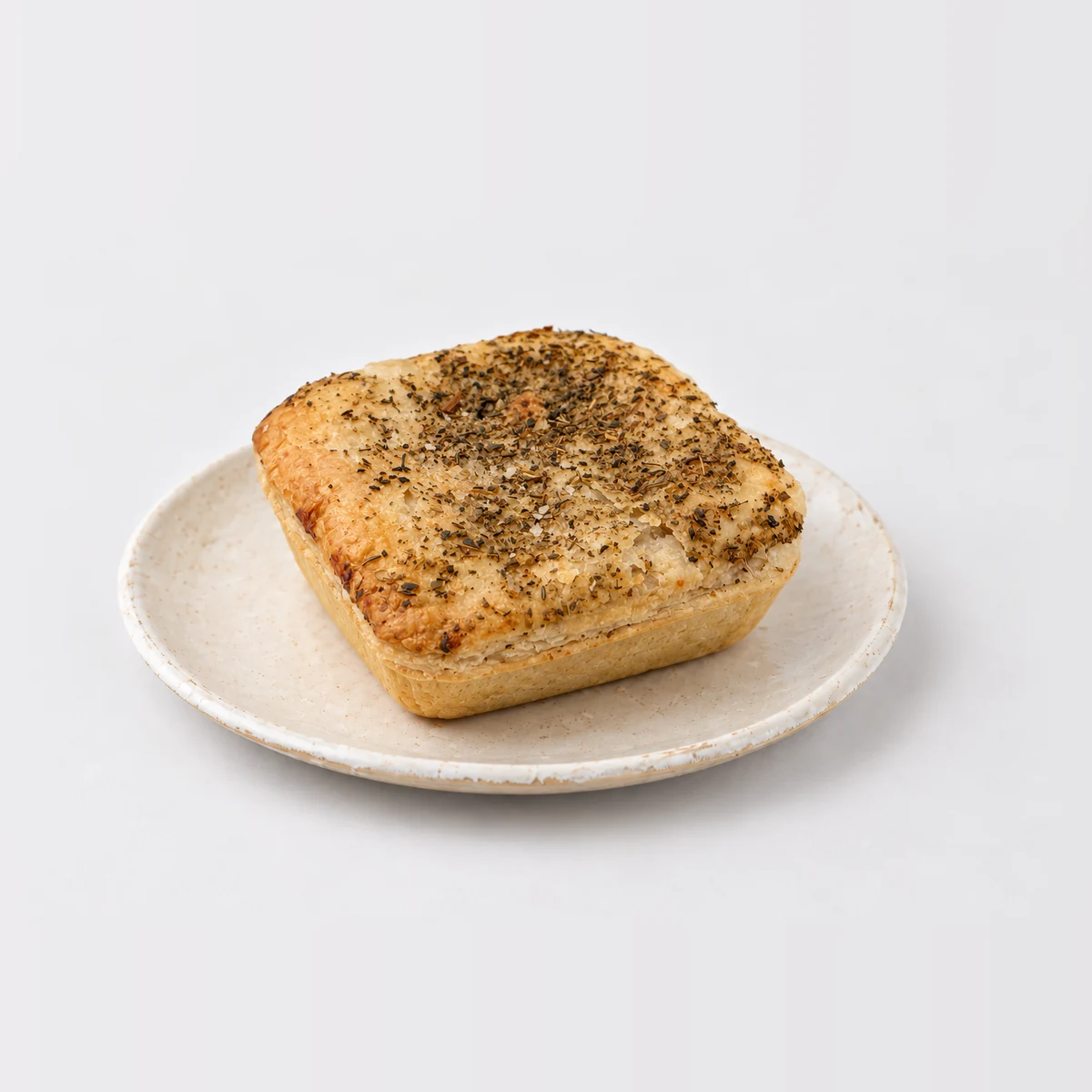 Mexican Pie, whole on a plate