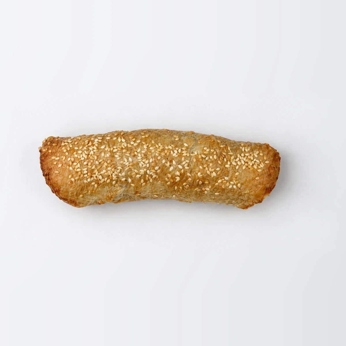 Cheese Kransky Roll, from above