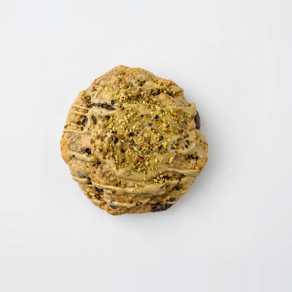 Pistachio Cookie, from above