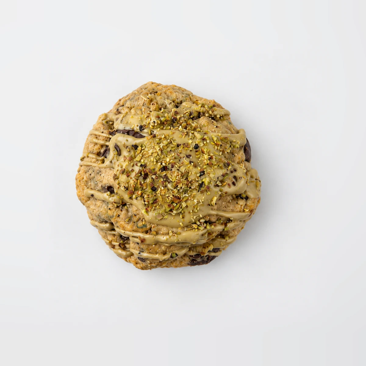 Pistachio Cookie, from above
