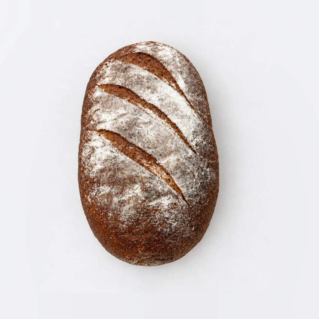 Rye Sourdough, from above