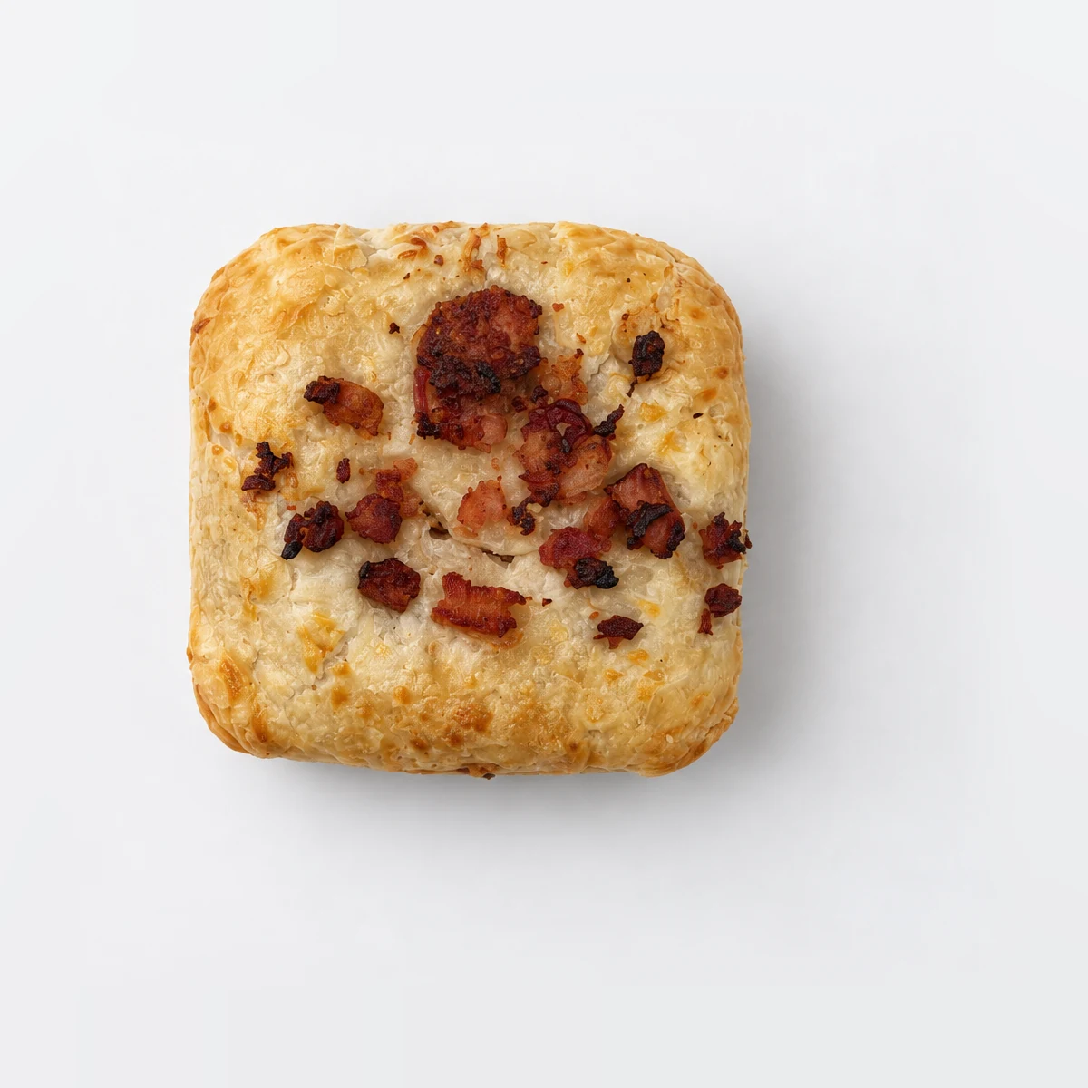 Steak and Bacon Pie, from above
