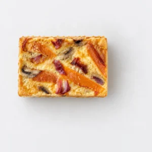 Vegetarian Quiche, from above