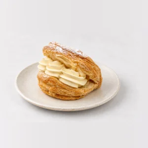 Apple Turnover, whole on a plate