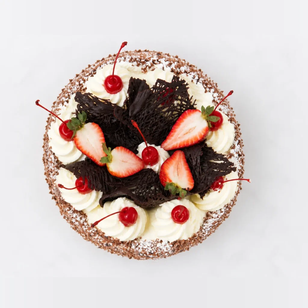 Black Forest Sponge, from above