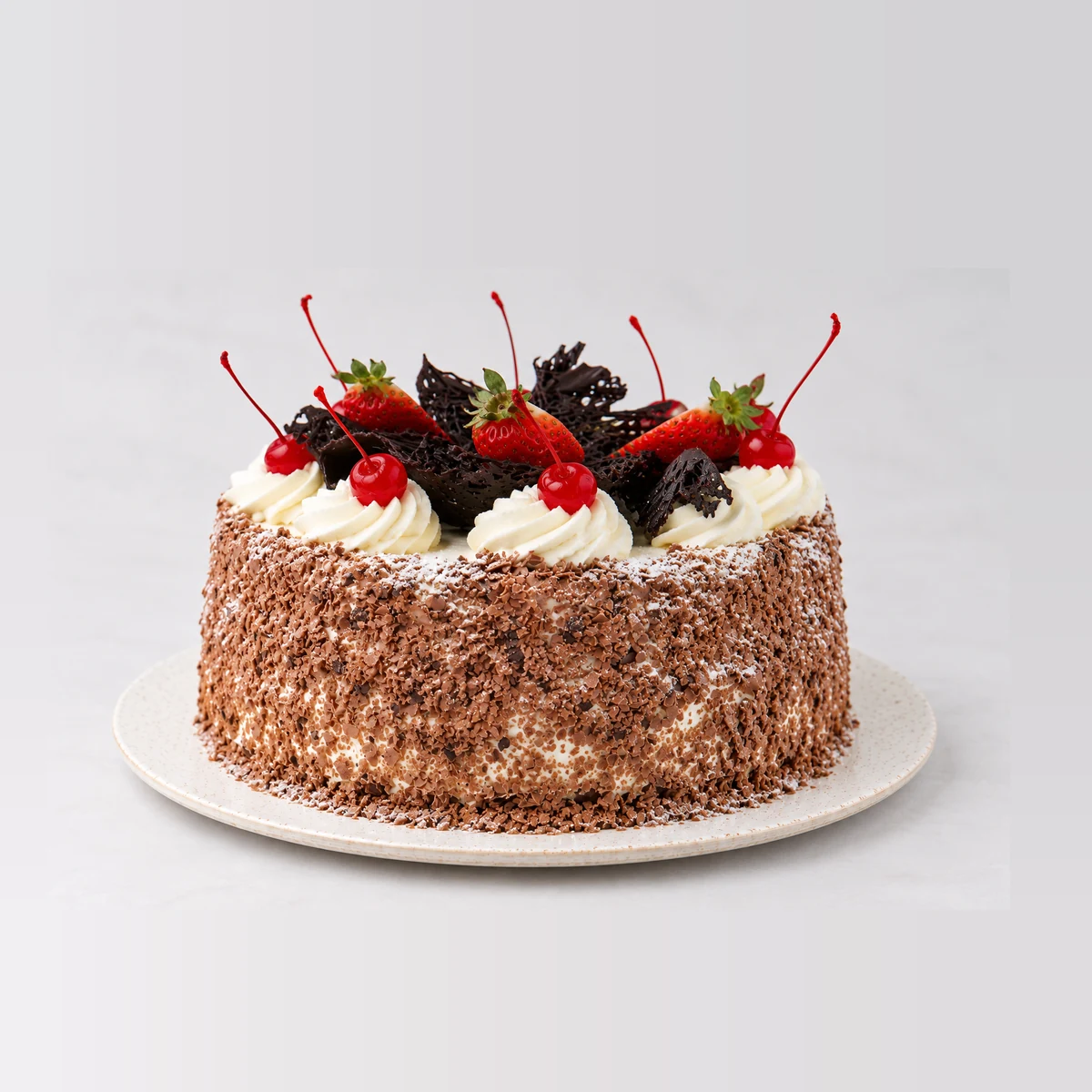 Black Forest Sponge, texture close-up