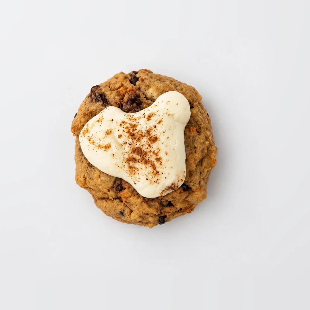 Chocolate & Cream Cheese Cookie, from above