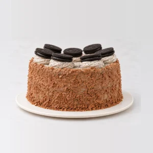 Chocolate Oreo Cake, texture close-up