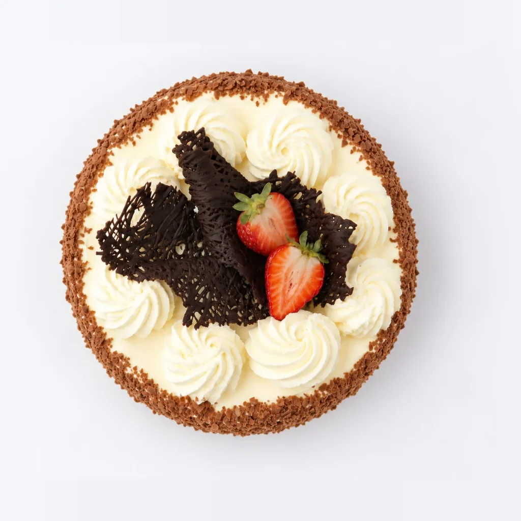 Chocolate Sponge, from above