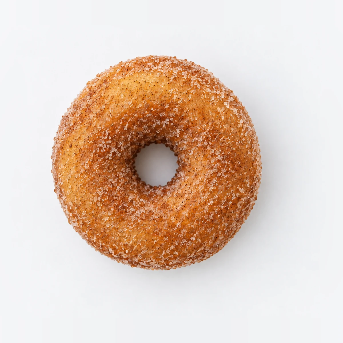 Cinnamon Donut, from above