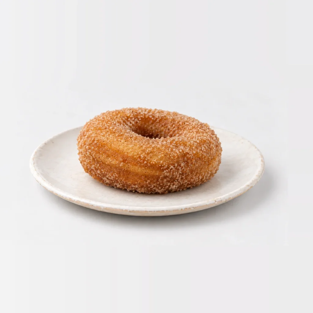Cinnamon Donut, texture close-up