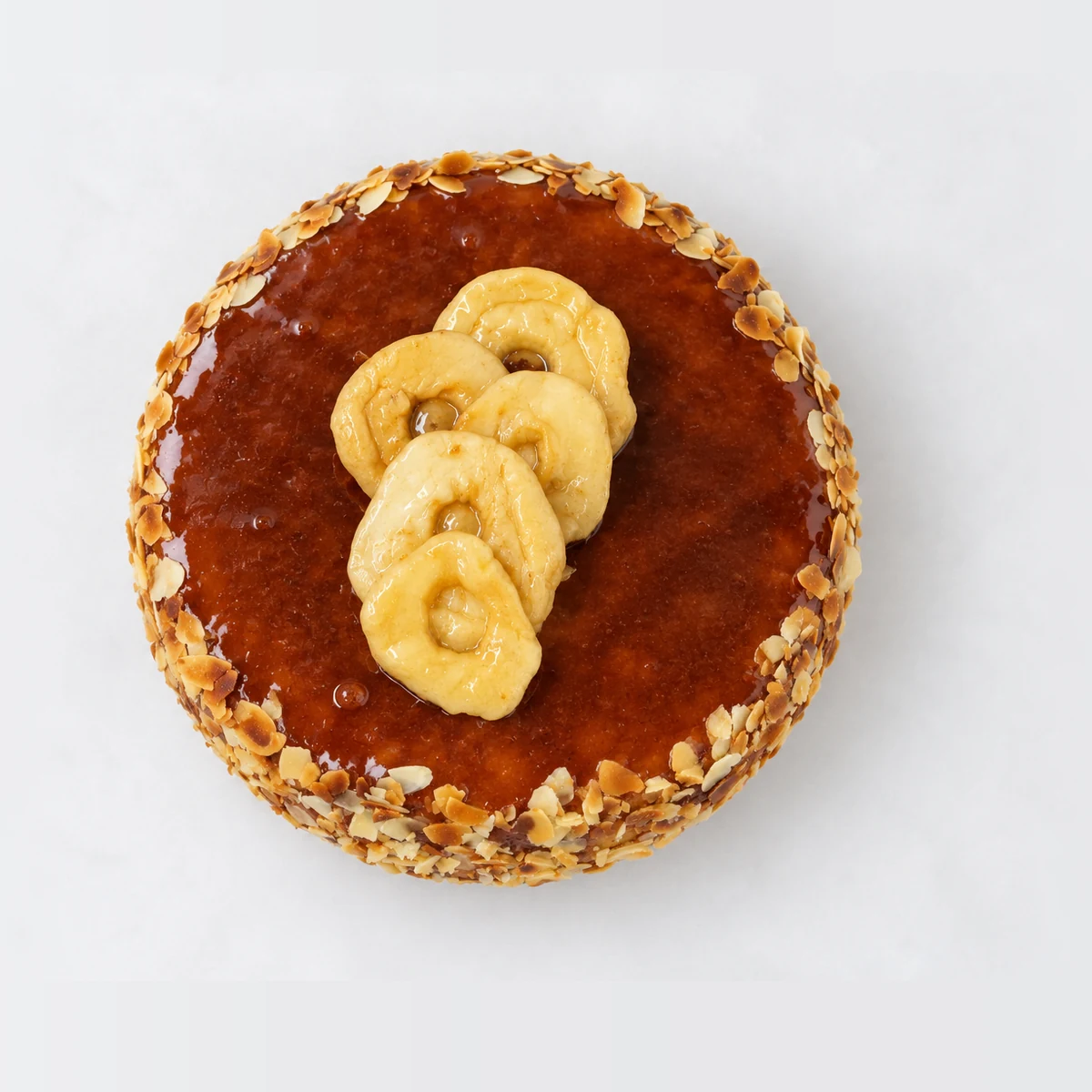 Flourless Apple Cake, from above