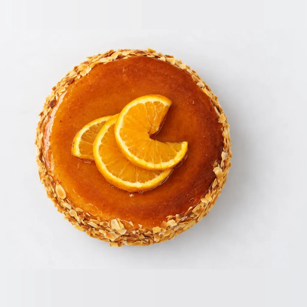 Flourless Orange Cake, from above