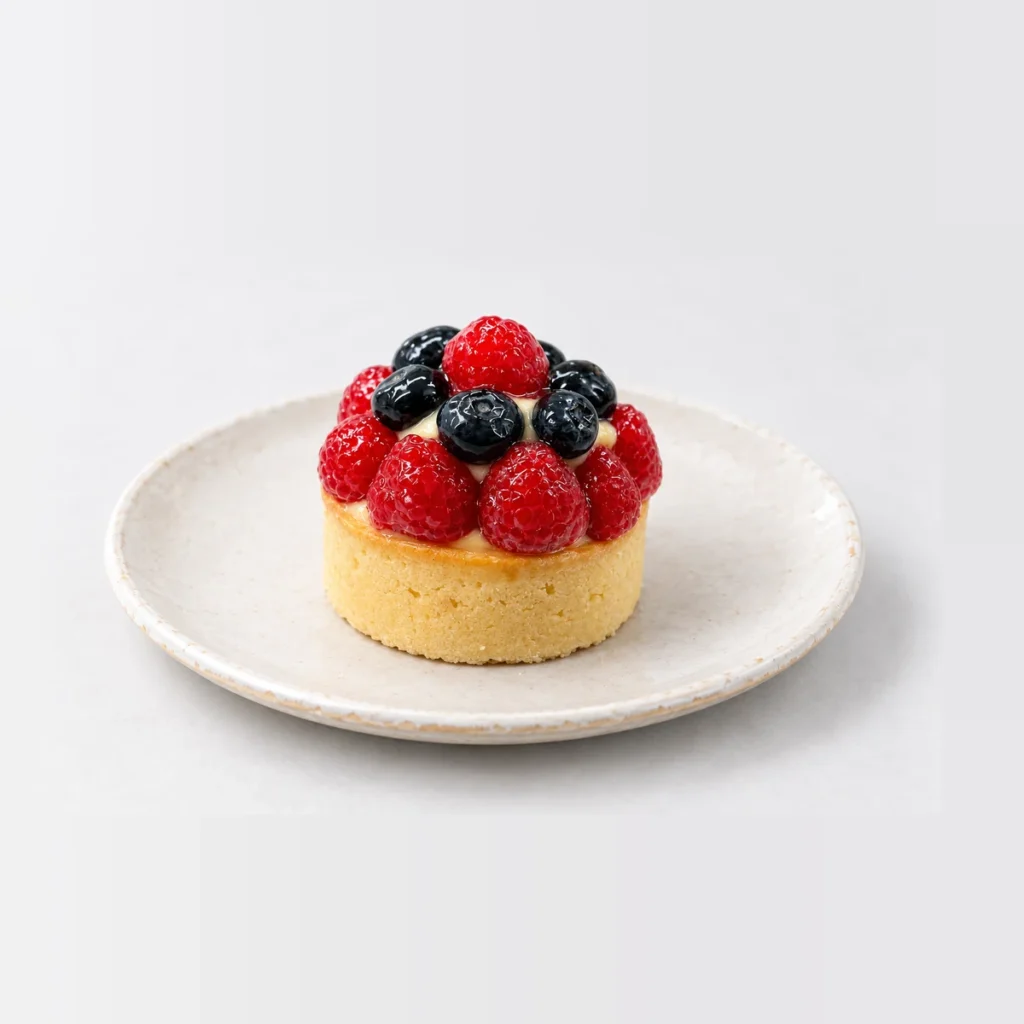 Fruit Petits Tart, close-up
