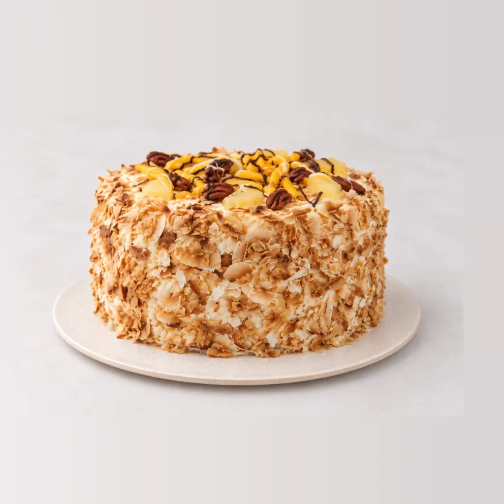 Hummingbird Cake, close-up