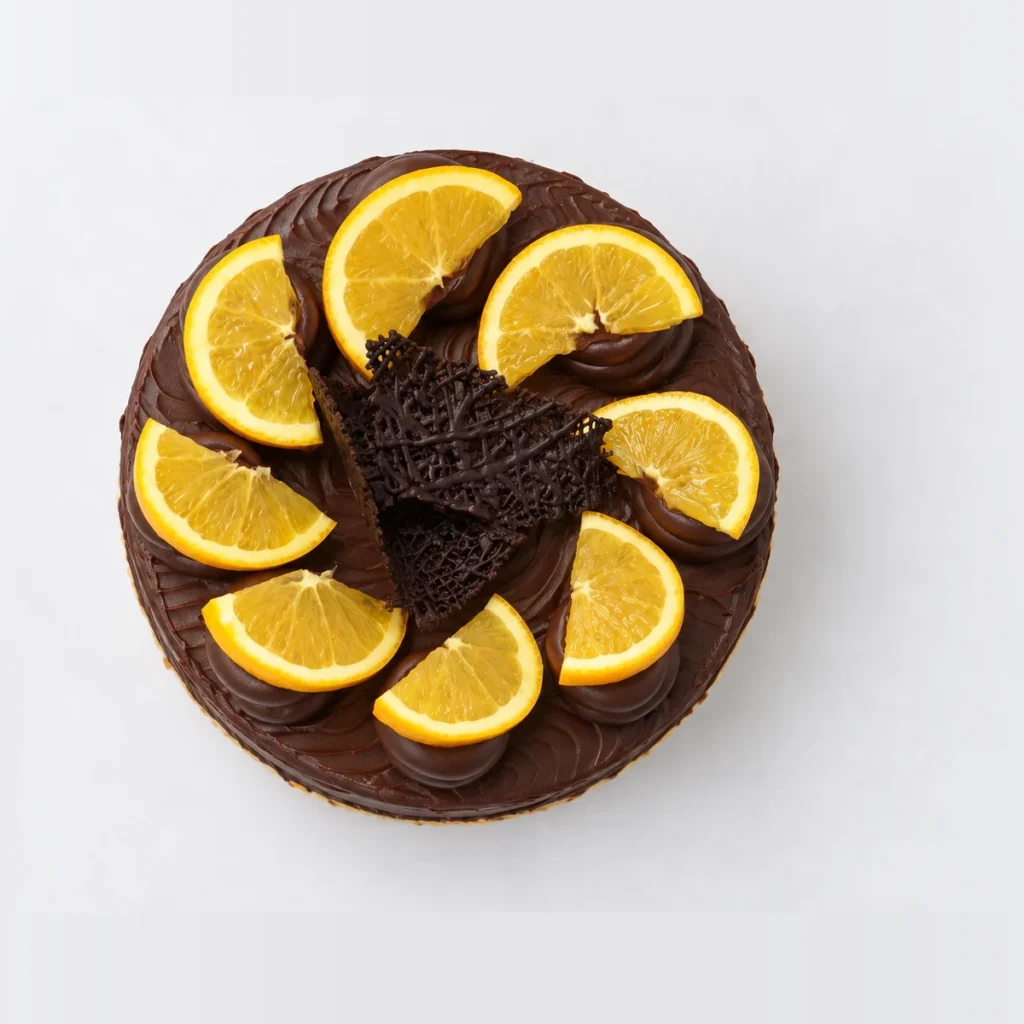 Jaffa Cake, from above