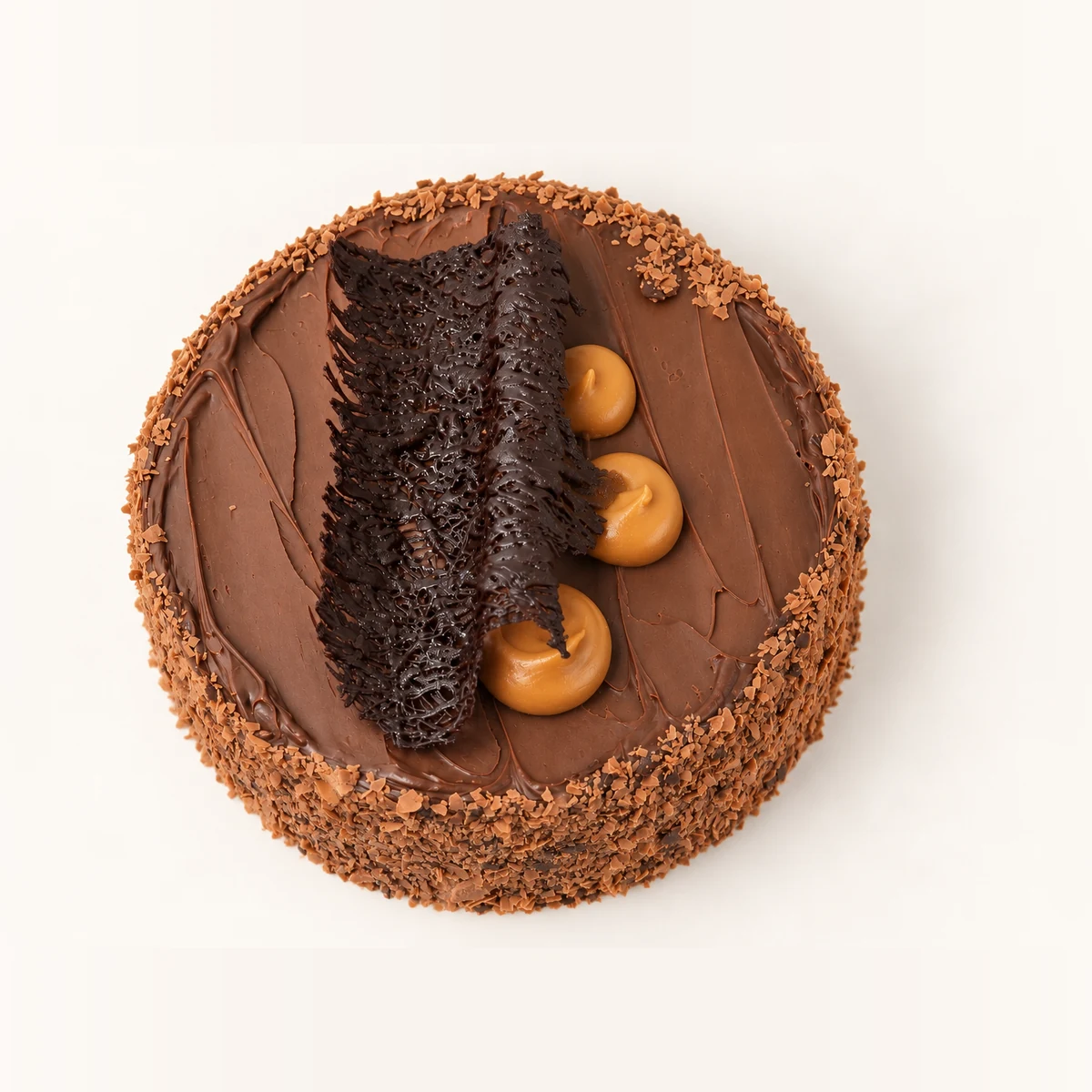 Marz Bar Cake, from above