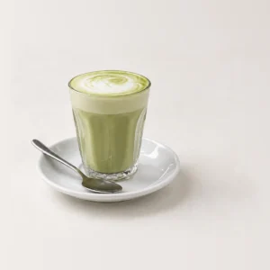 Matcha Latte, side view