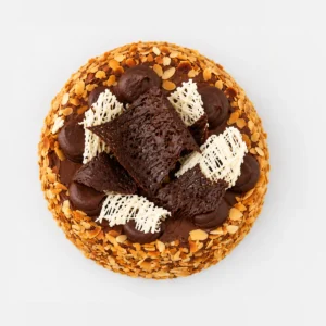Flourless Jamaican Chocolate Cake whole product overhead