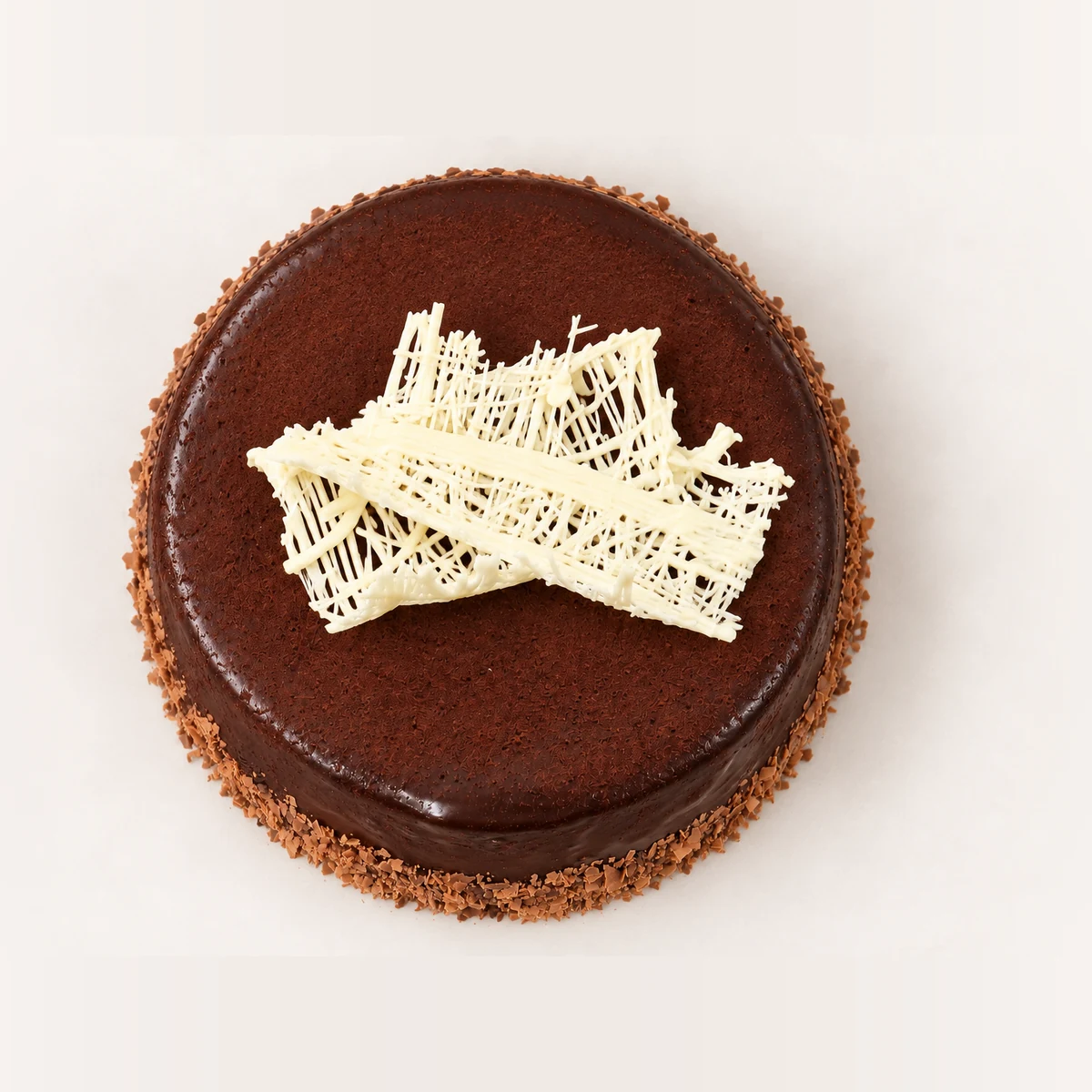 Mississippi Mud Cake, from above