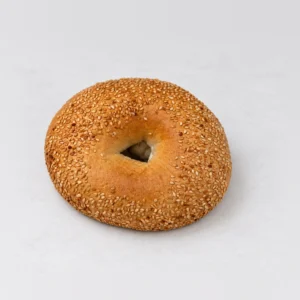 Bagel, close-up