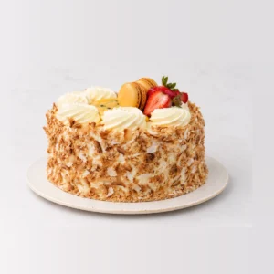 Passionfruit Sponge, texture close-up