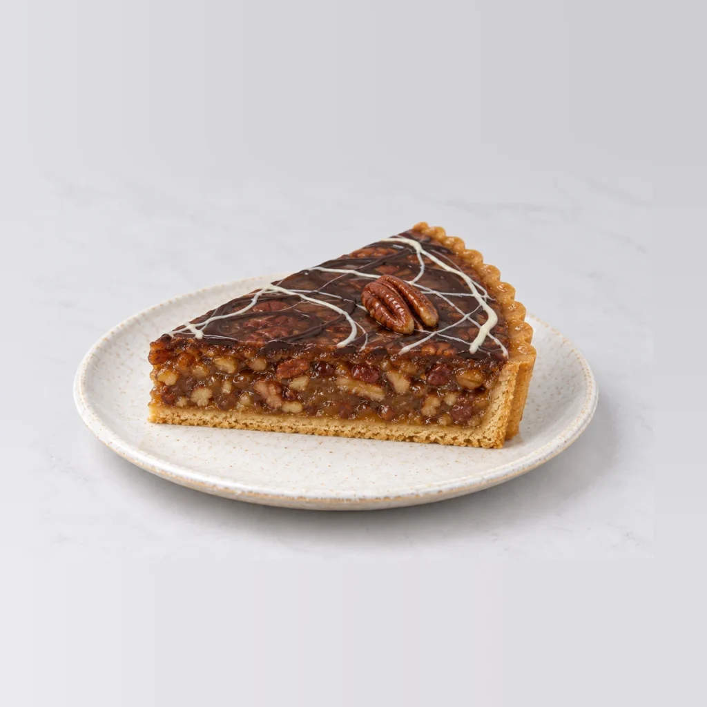 Pecan Pie Slice, close-up