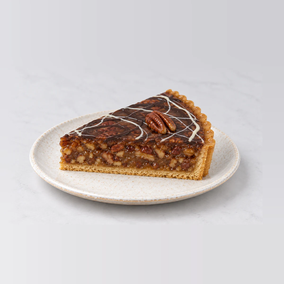 Pecan Pie Slice, close-up