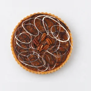Pecan Tart, from above