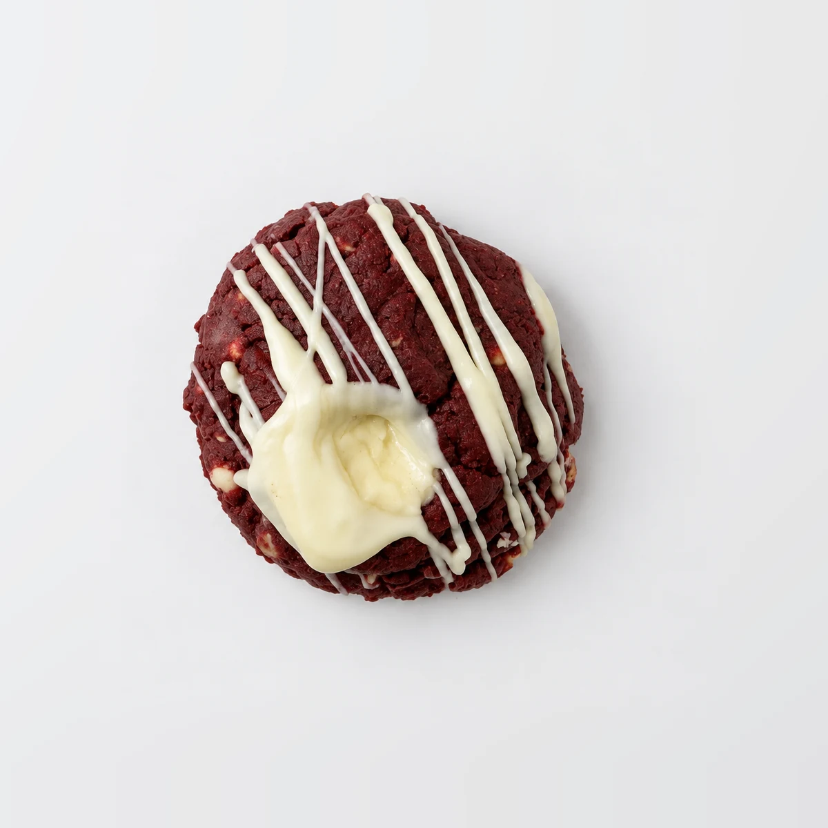 Red Velvet Cookie, from above