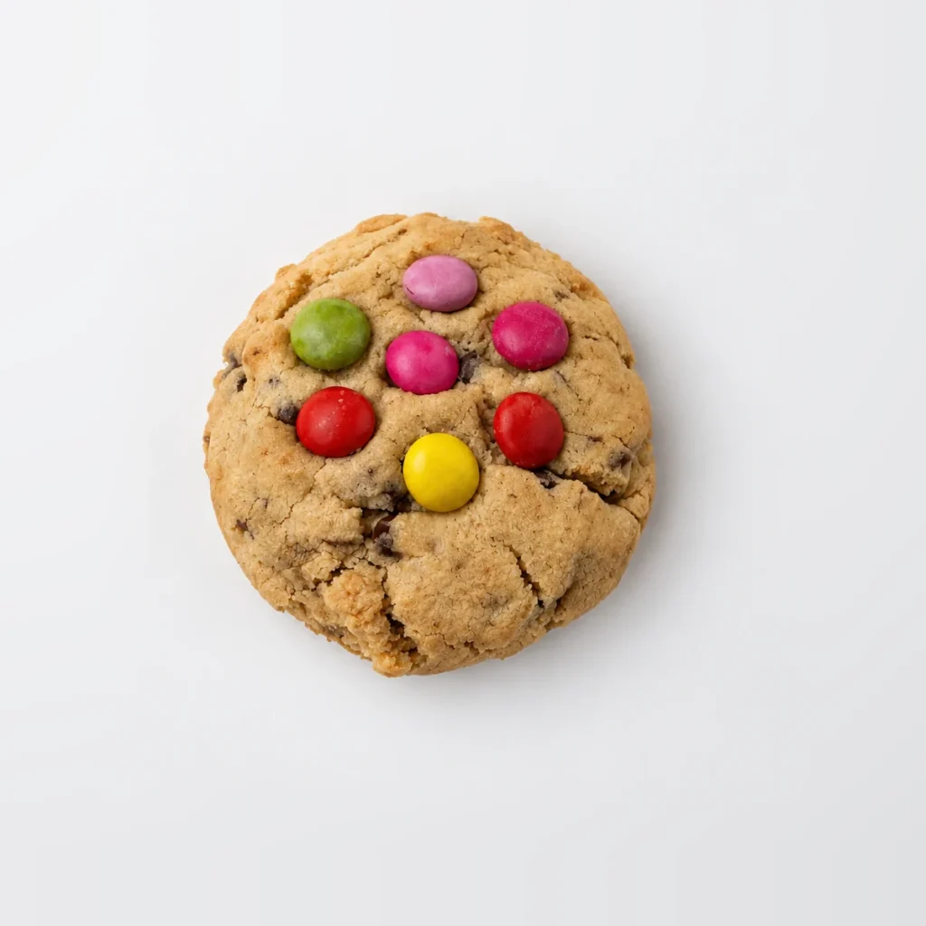 Smartie Cookie, from above