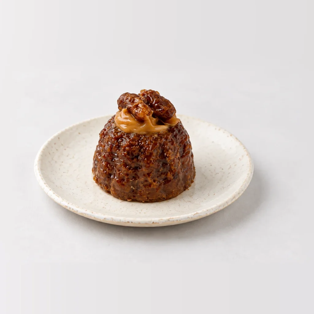 Sticky Date Pudding Mini Cake, whole