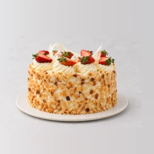 Strawberry Sponge, texture close-up